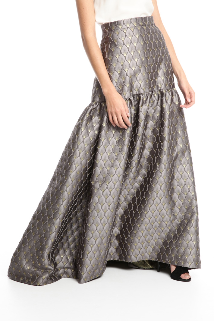 Gonna lunga jacquard lurex Fashion Market Gonna lunga jacquard lurex Fashion Market