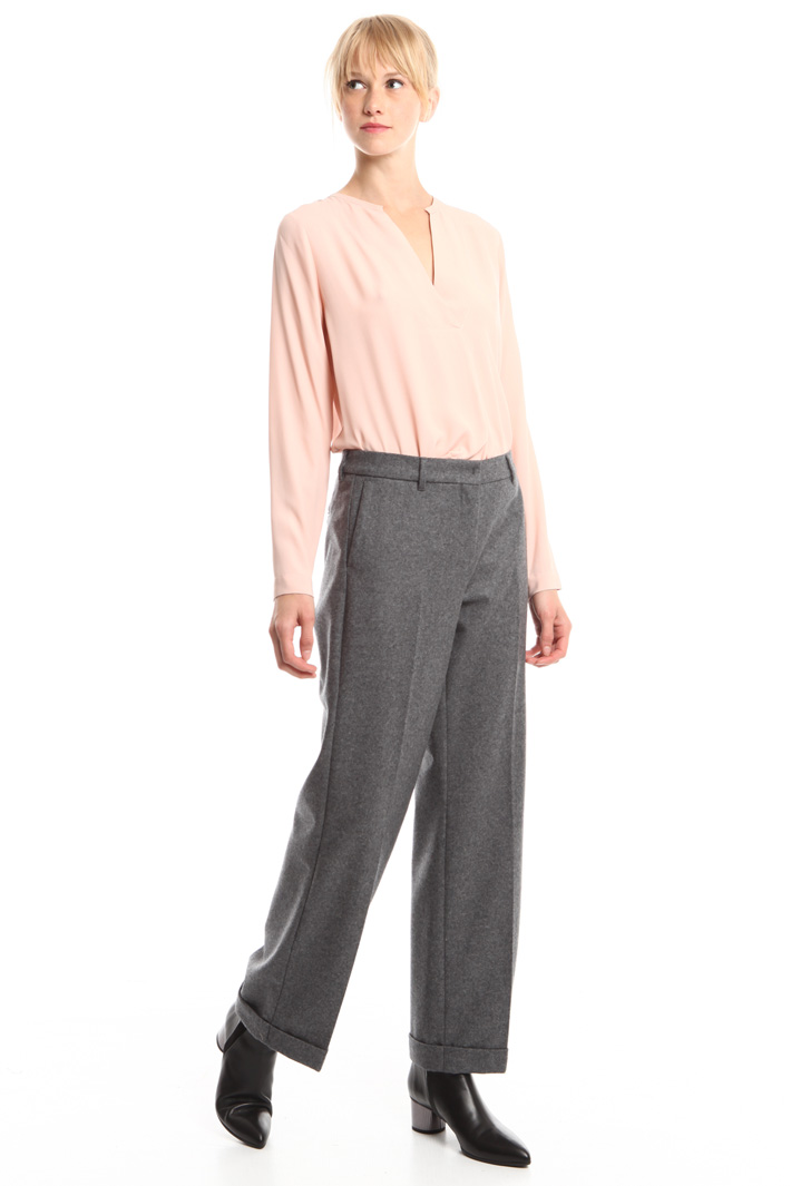 Blusa con scollo a V Fashion Market Blusa con scollo a V Fashion Market
