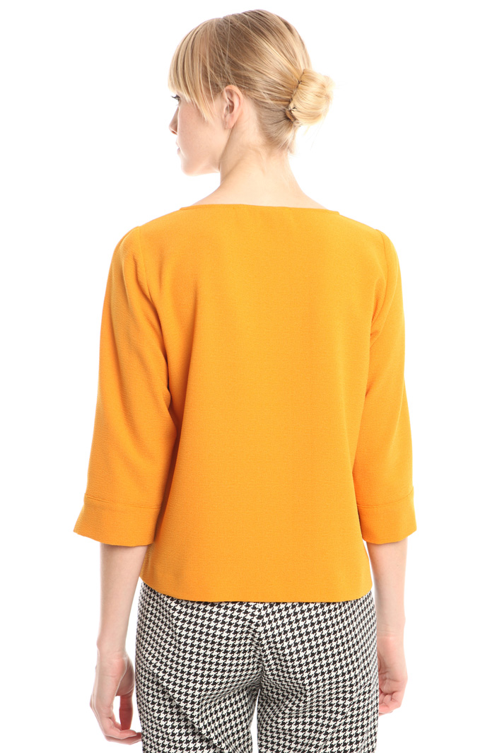 Casacca in crepe enver satin Fashion Market Casacca in crepe enver satin Fashion Market