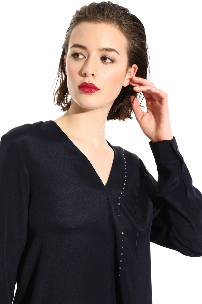 Blusa con volant Fashion Market Blusa con volant Fashion Market
