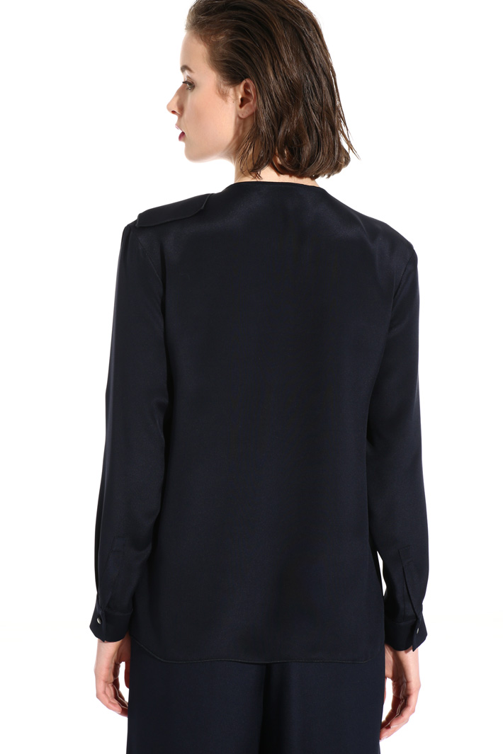 Blusa con volant Fashion Market Blusa con volant Fashion Market