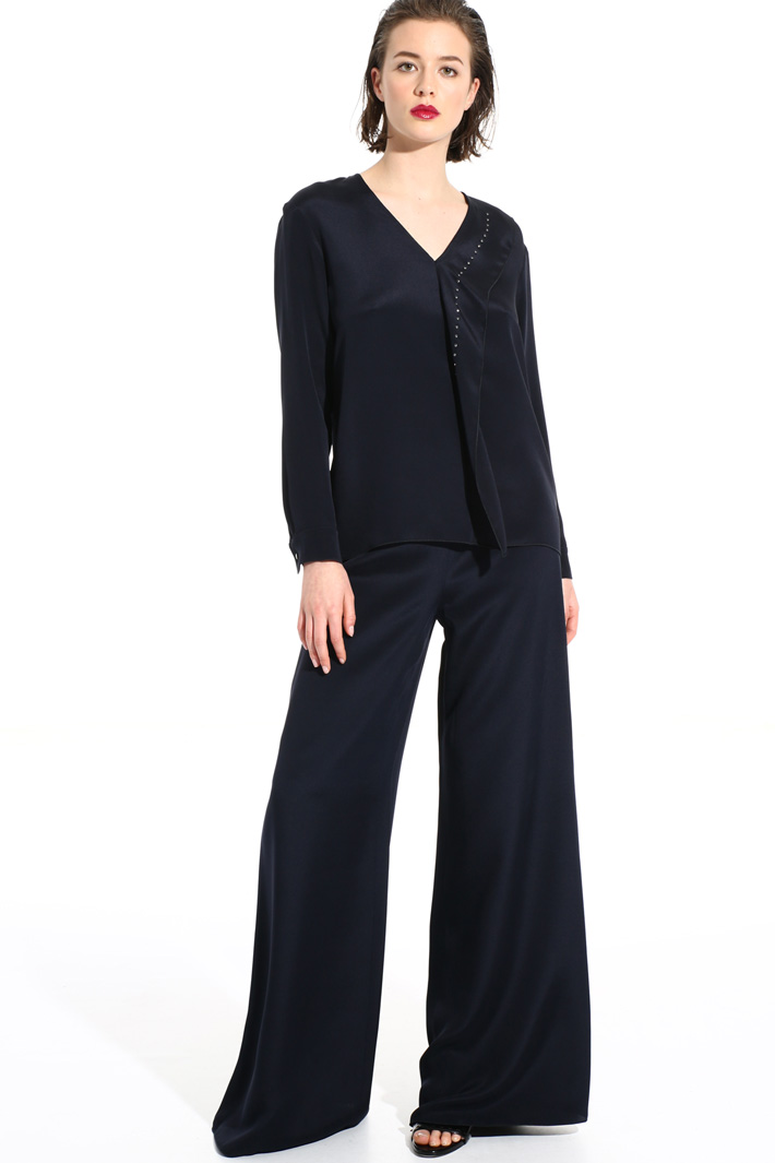 Blusa con volant Fashion Market Blusa con volant Fashion Market