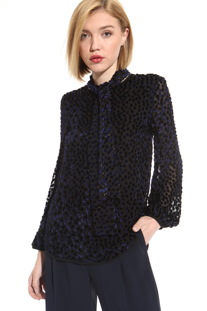 Blusa in seta fil coupè Fashion Market Blusa in seta fil coupè Fashion Market