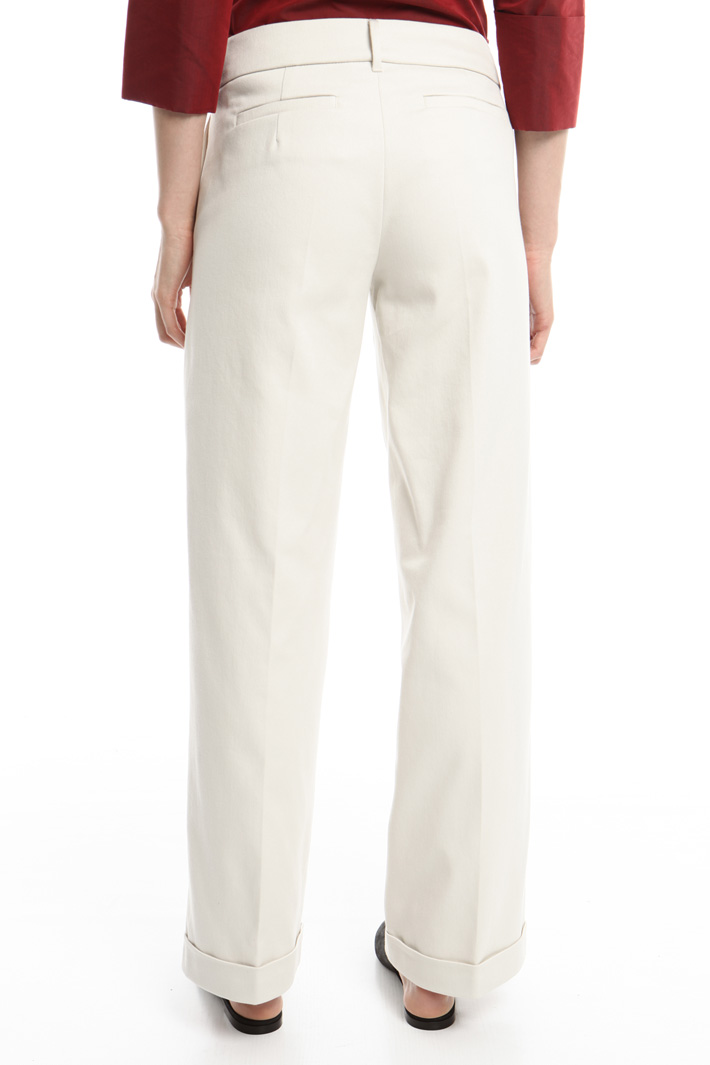 Pantaloni in bull di cotone Fashion Market Pantaloni in bull di cotone Fashion Market