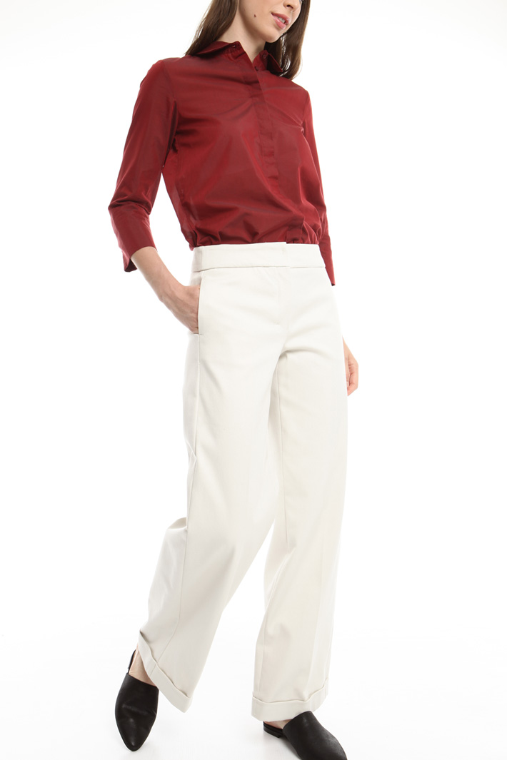 Pantaloni in bull di cotone Fashion Market Pantaloni in bull di cotone Fashion Market