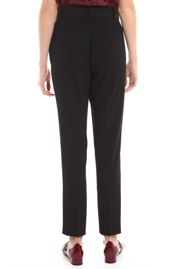 Pantalone in crepe enver satin Fashion Market Pantalone in crepe enver satin Fashion Market