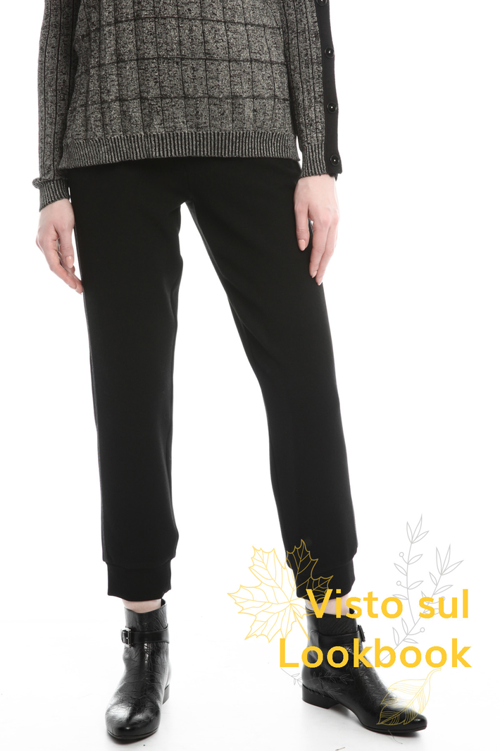 Pantaloni in piquet Fashion Market Pantaloni in piquet Fashion Market