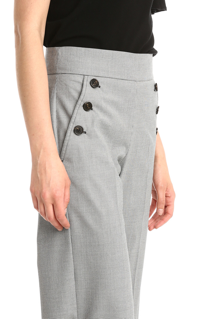 Pantalone cropped con bottoni Fashion Market Pantalone cropped con bottoni Fashion Market