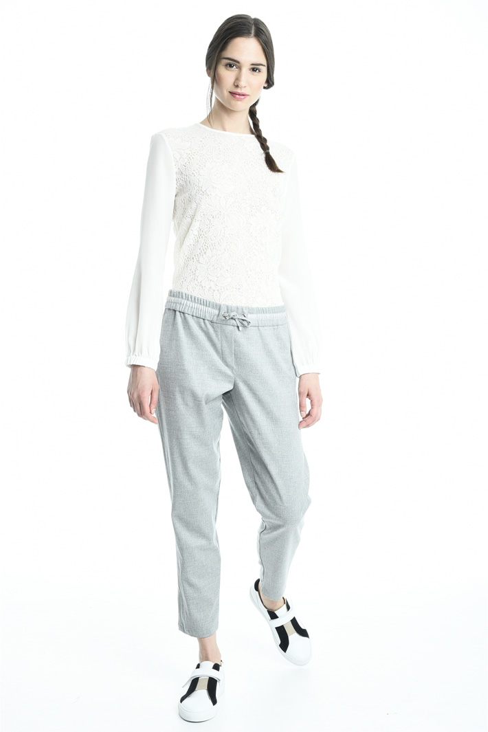 Pantalone jogging in flanella Fashion Market Pantalone jogging in flanella Fashion Market