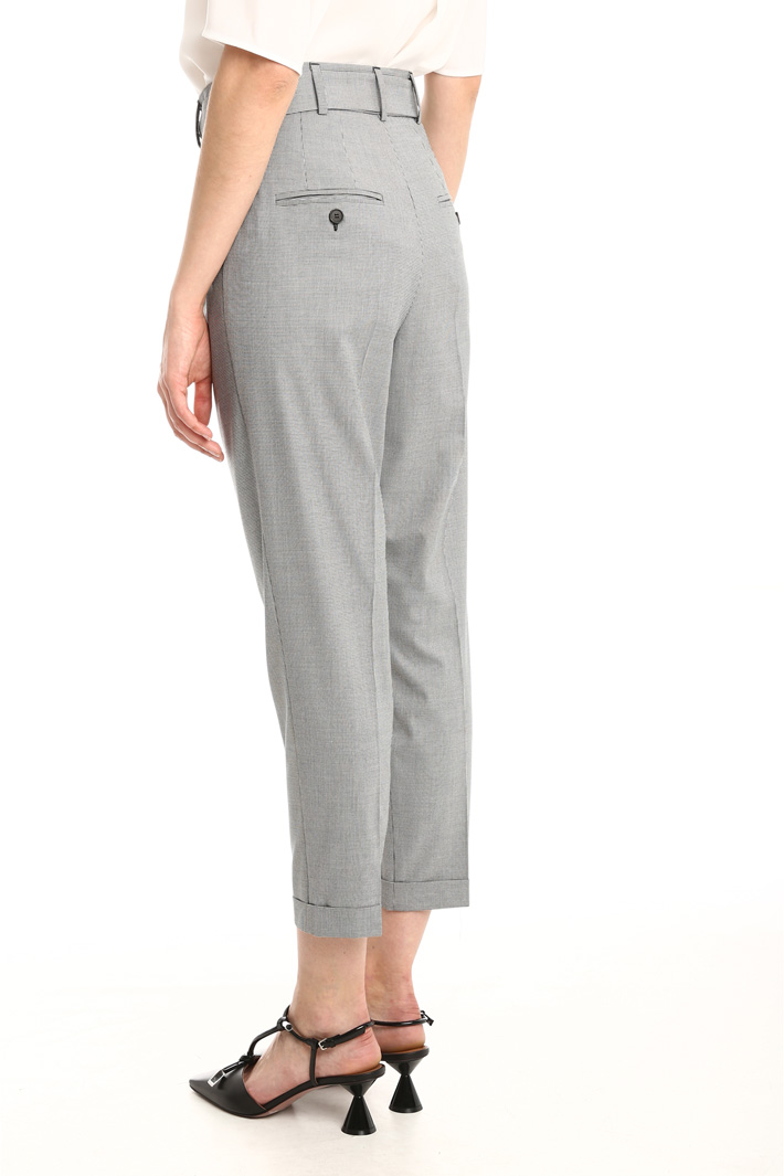 Pantalone con cintura abbinata Fashion Market Pantalone con cintura abbinata Fashion Market