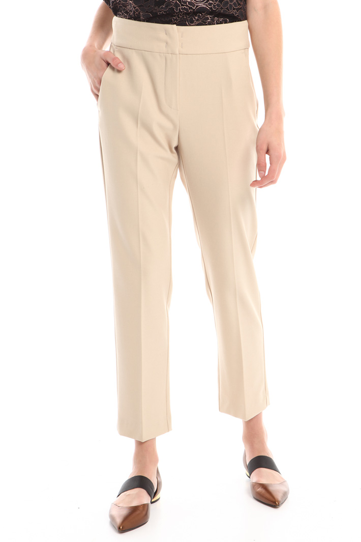 Pantaloni in crepe stretch Fashion Market Pantaloni in crepe stretch Fashion Market