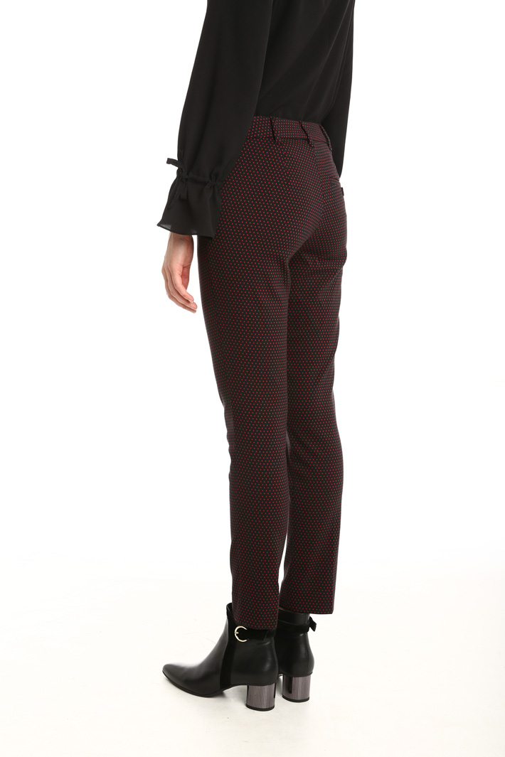 Pantalone jacquard stretch Fashion Market Pantalone jacquard stretch Fashion Market