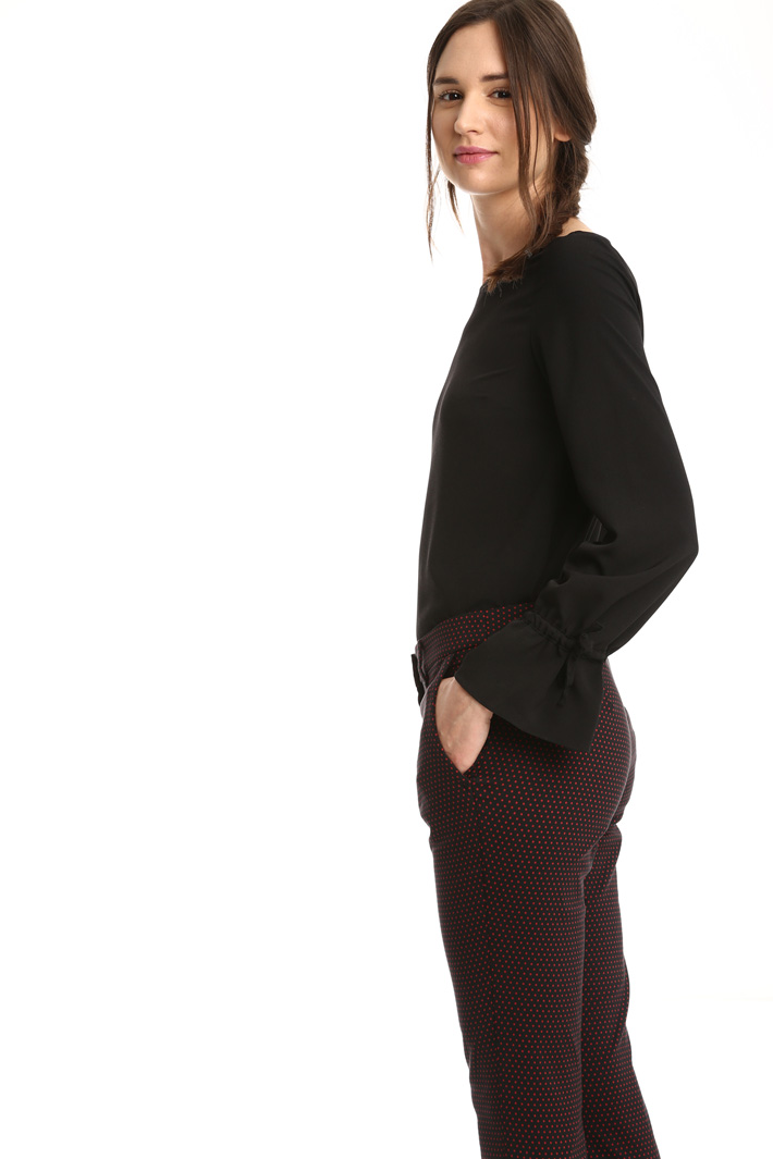 Pantalone jacquard stretch Fashion Market Pantalone jacquard stretch Fashion Market