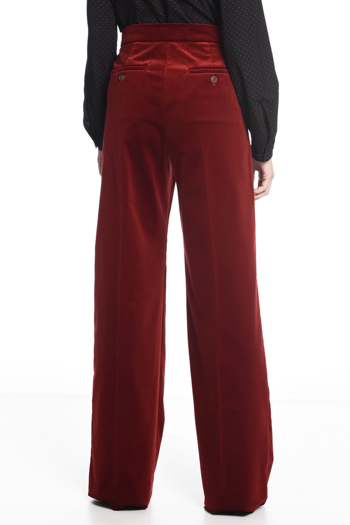 Pantaloni in velluto liscio Fashion Market Pantaloni in velluto liscio Fashion Market