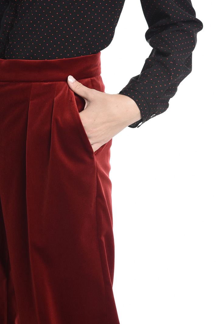 Pantaloni in velluto liscio Fashion Market Pantaloni in velluto liscio Fashion Market