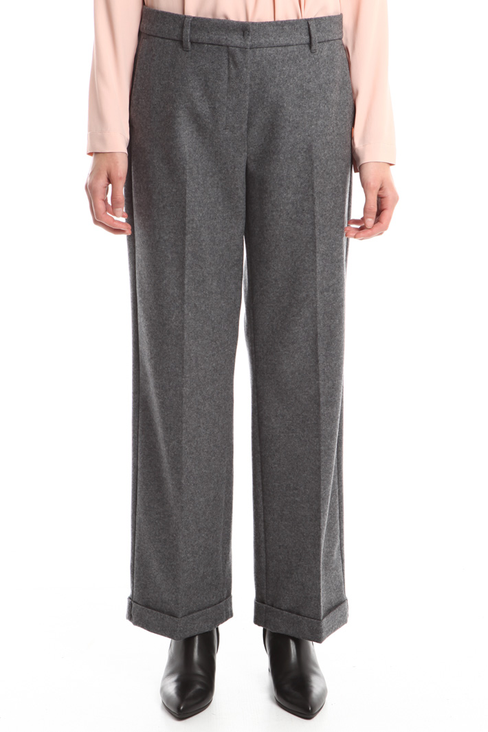 Pantaloni in panno leggero Fashion Market Pantaloni in panno leggero Fashion Market