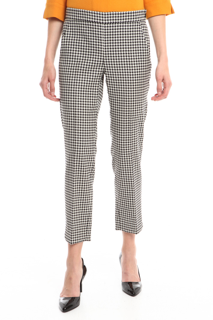 Pantalone in lana jacquard Fashion Market Pantalone in lana jacquard Fashion Market