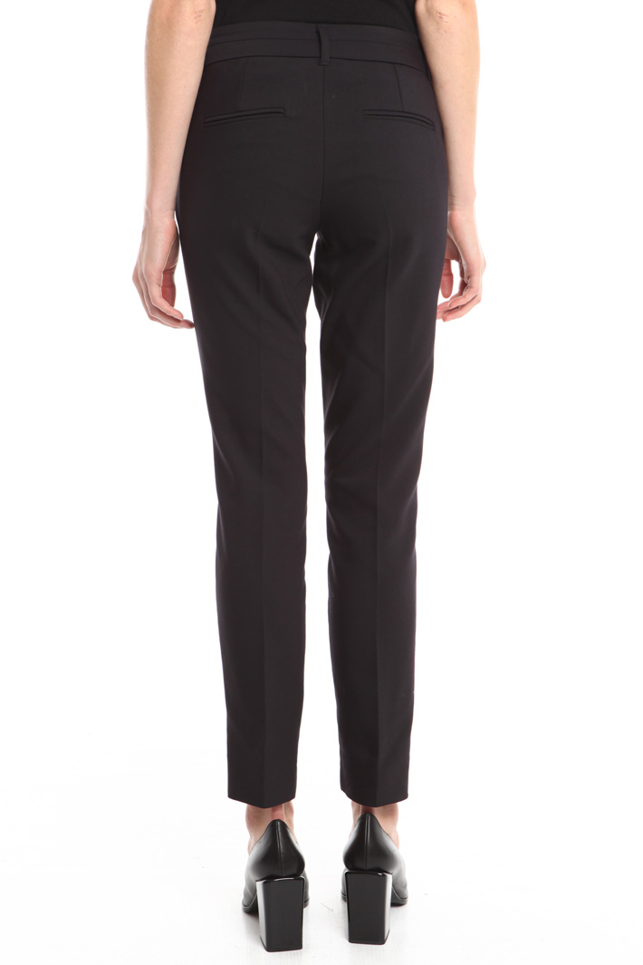 Pantaloni in raso di cotone Fashion Market Pantaloni in raso di cotone Fashion Market