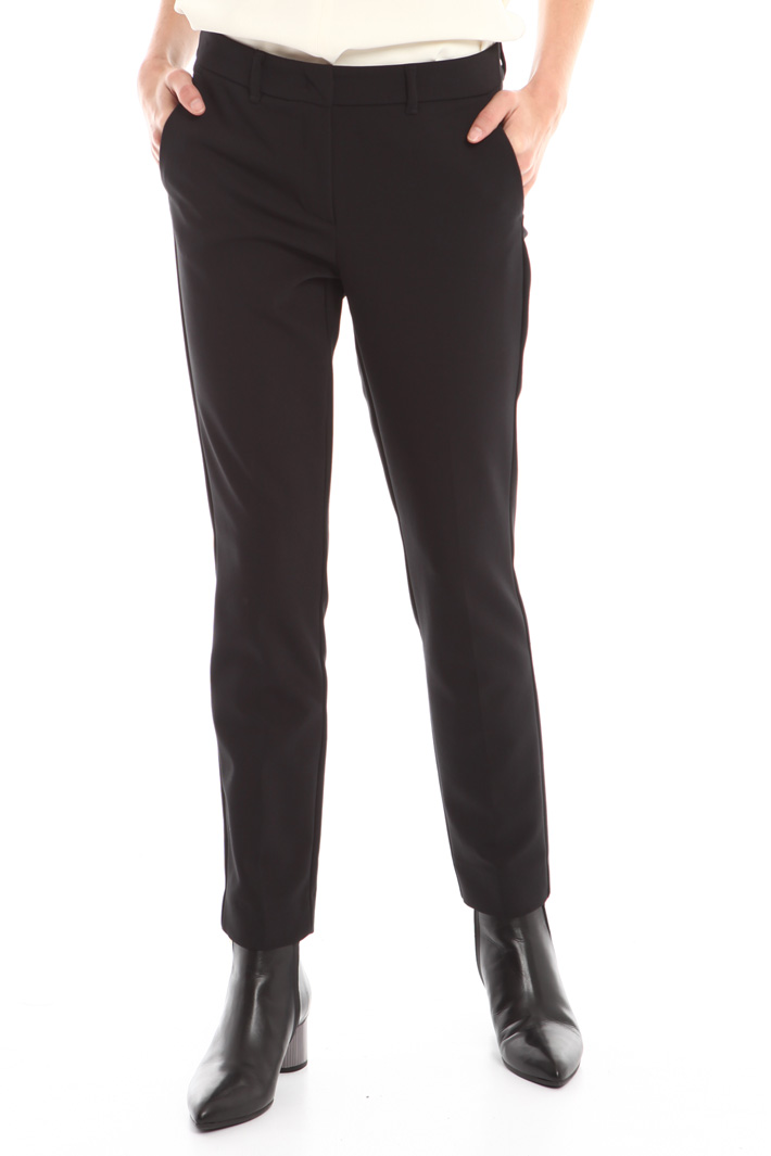Pantalone in doppio di cotone Fashion Market Pantalone in doppio di cotone Fashion Market