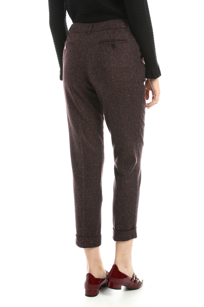 Pantaloni in tweed di lana Fashion Market Pantaloni in tweed di lana Fashion Market