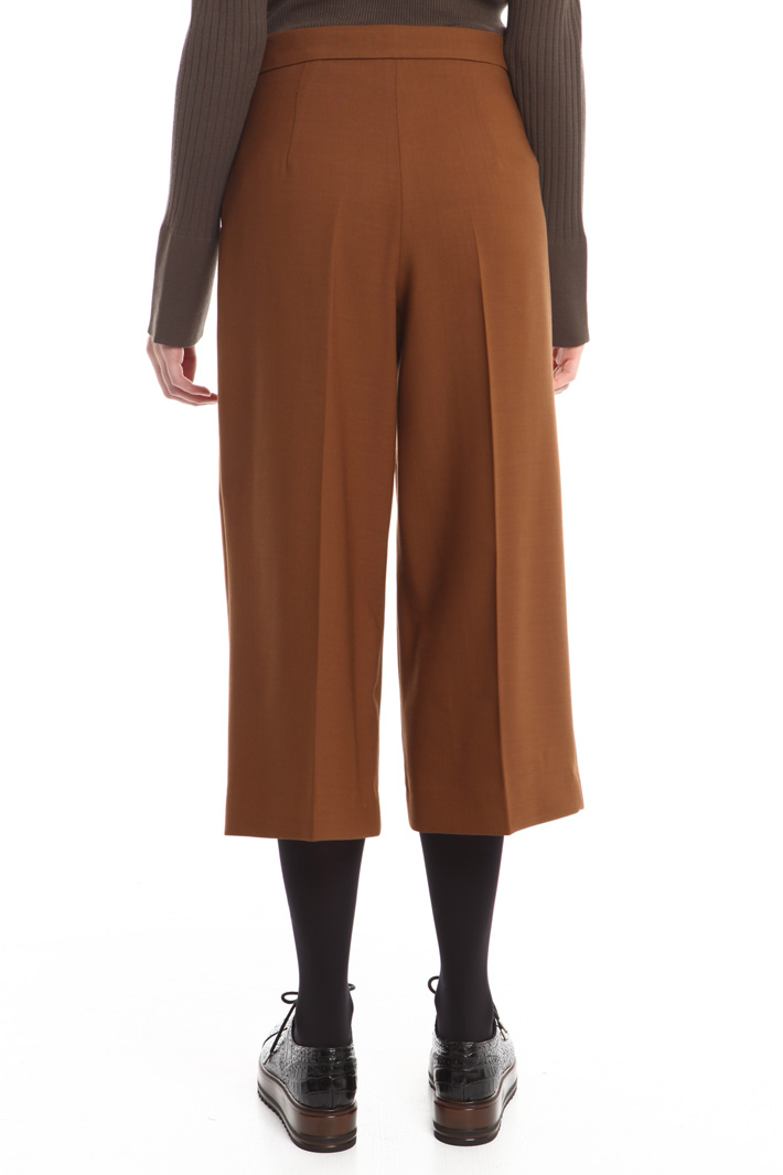 Pantaloni in tela di lana Fashion Market Pantaloni in tela di lana Fashion Market