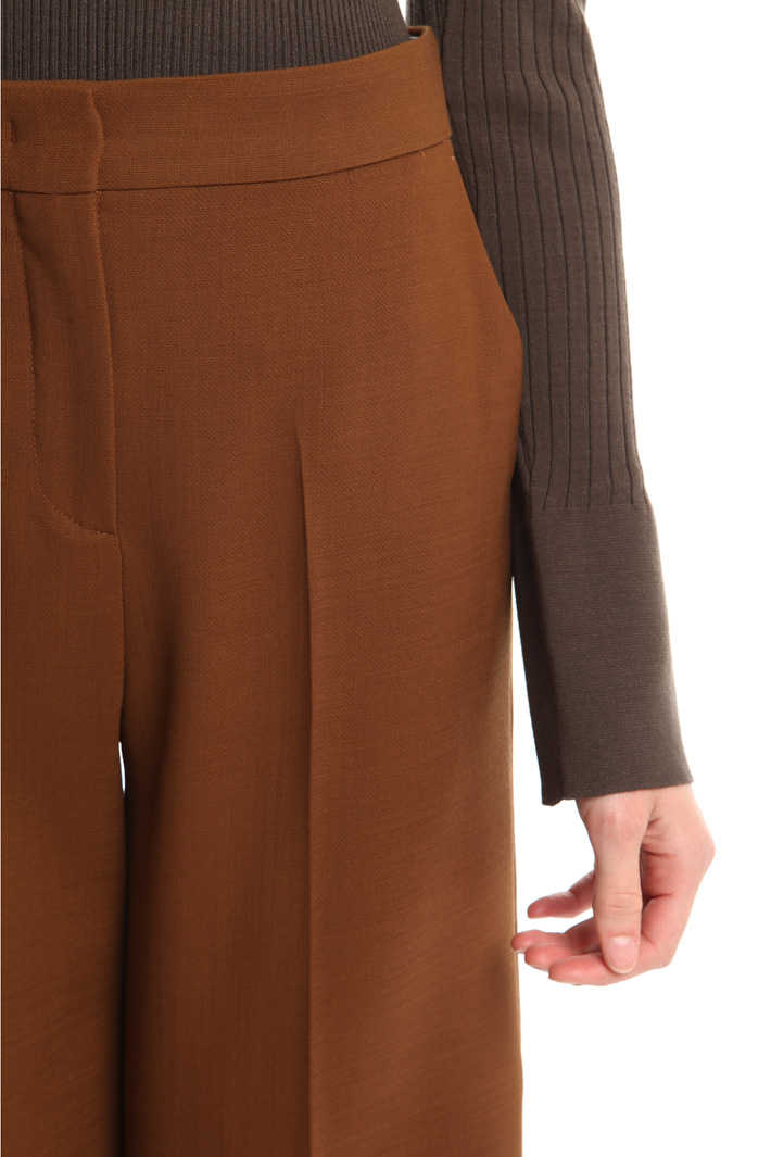 Pantaloni in tela di lana Fashion Market Pantaloni in tela di lana Fashion Market
