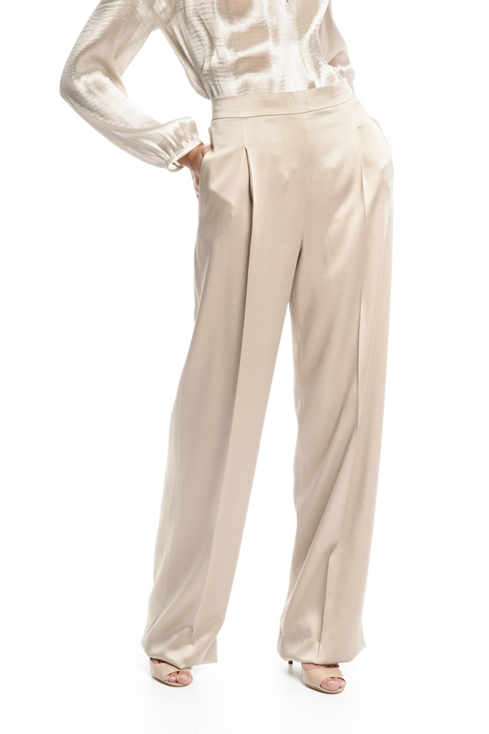 Pantaloni in envers satin Fashion Market Pantaloni in envers satin Fashion Market