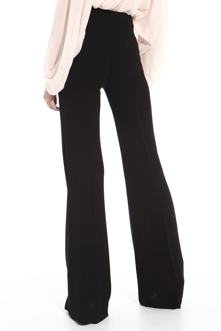 Pantalone lungo in triacetato Fashion Market Pantalone lungo in triacetato Fashion Market