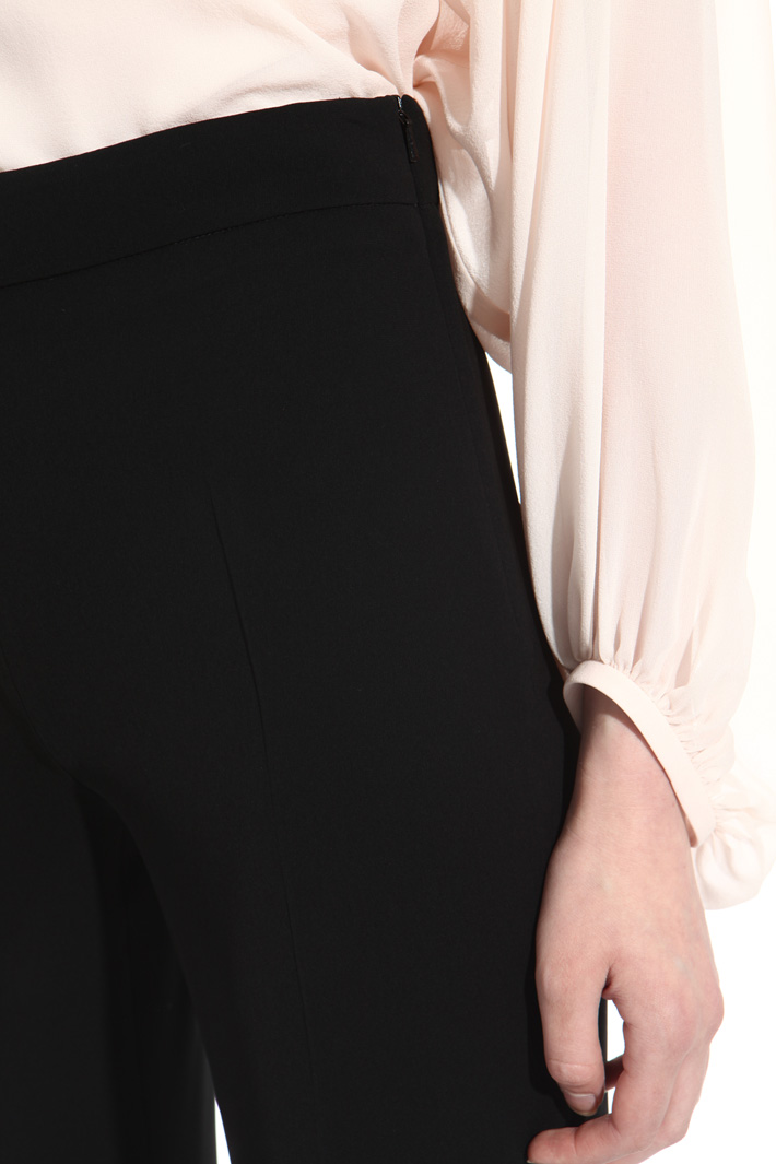 Pantalone lungo in triacetato Fashion Market Pantalone lungo in triacetato Fashion Market