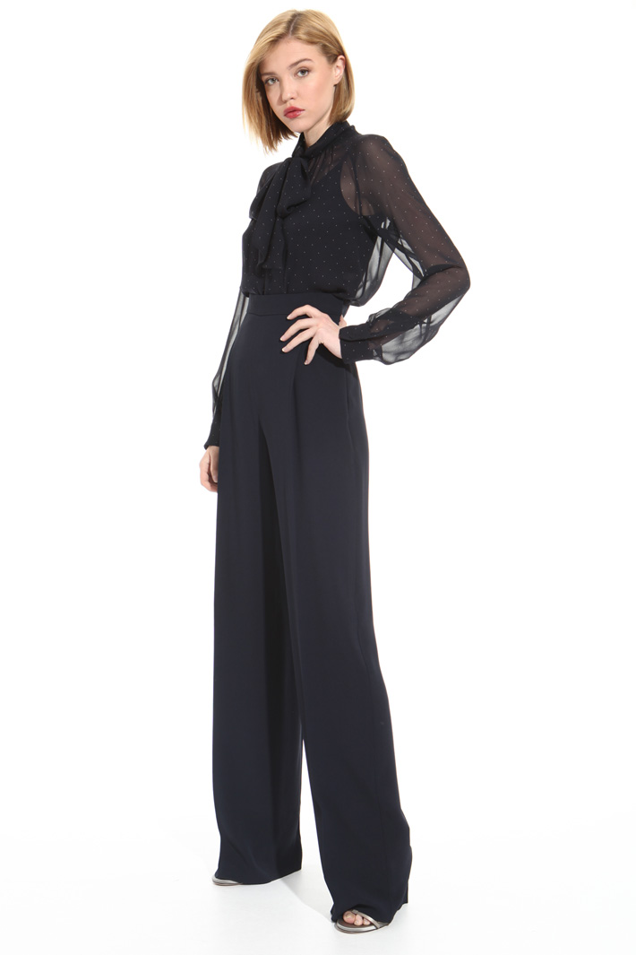Pantalone lungo crepe Fashion Market Pantalone lungo crepe Fashion Market