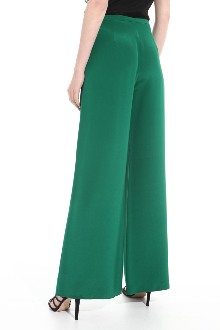 Pantalone a palazzo in seta Fashion Market Pantalone a palazzo in seta Fashion Market