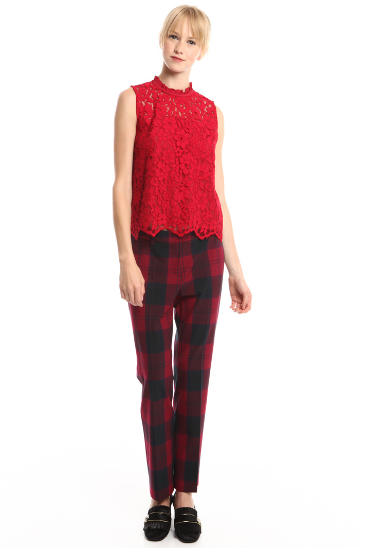 Top smanicato in pizzo Fashion Market Top smanicato in pizzo Fashion Market