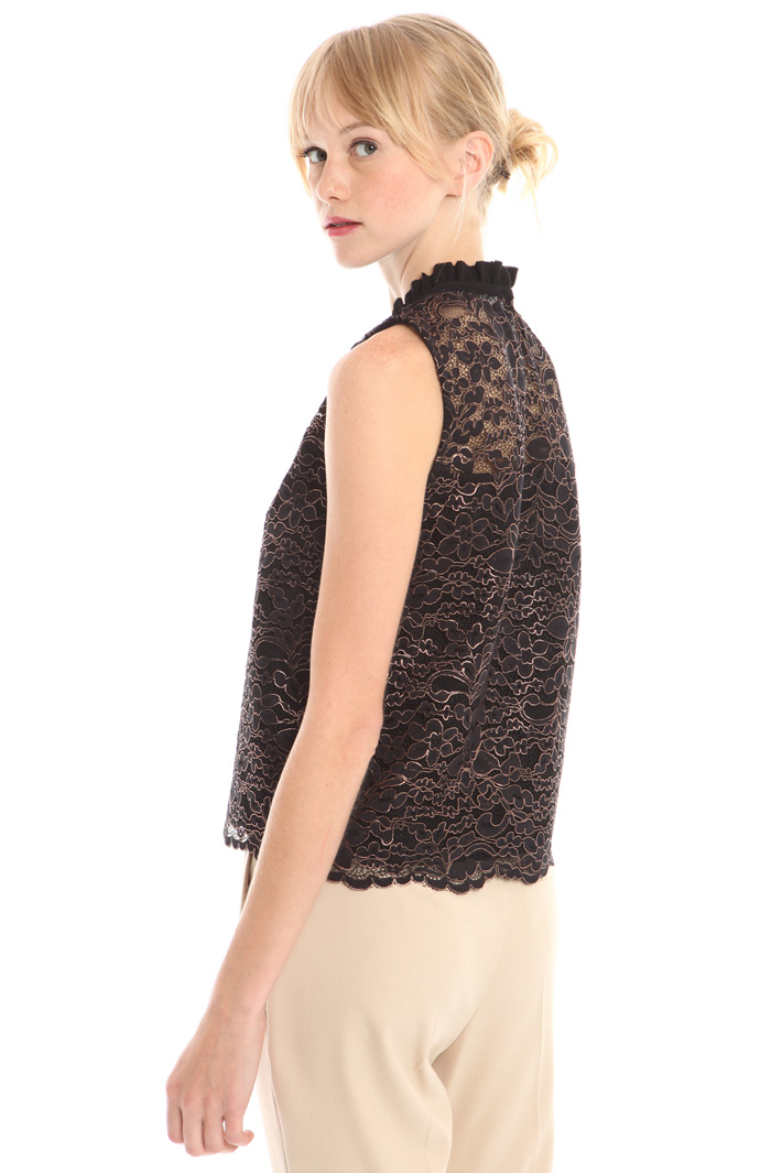 Top smanicato in pizzo Fashion Market Top smanicato in pizzo Fashion Market