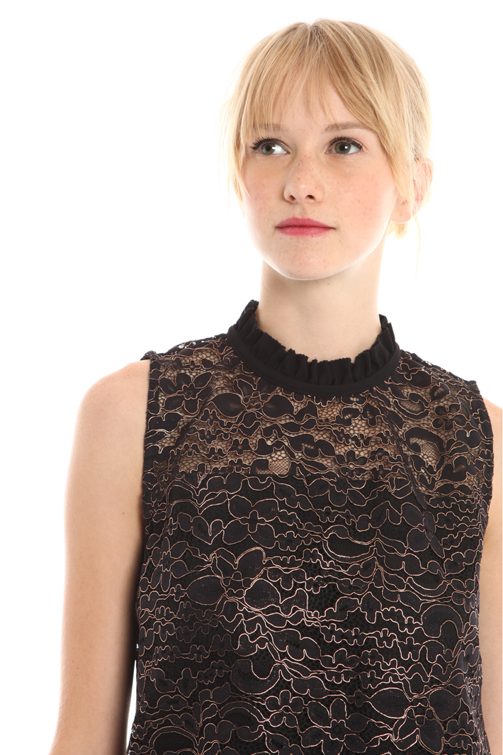 Top smanicato in pizzo Fashion Market Top smanicato in pizzo Fashion Market