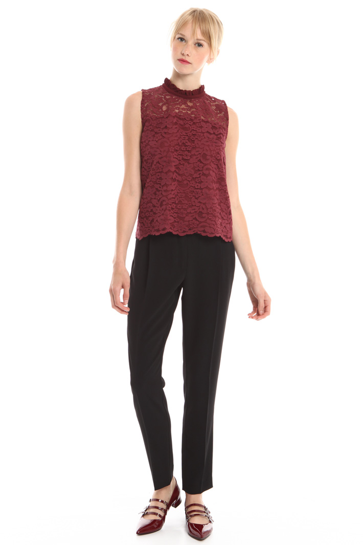 Top smanicato in pizzo Fashion Market Top smanicato in pizzo Fashion Market