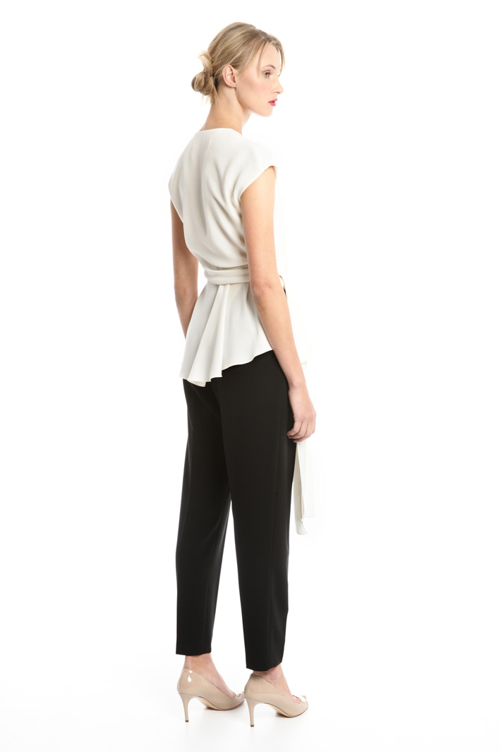 Top incrociato in cady Fashion Market Top incrociato in cady Fashion Market