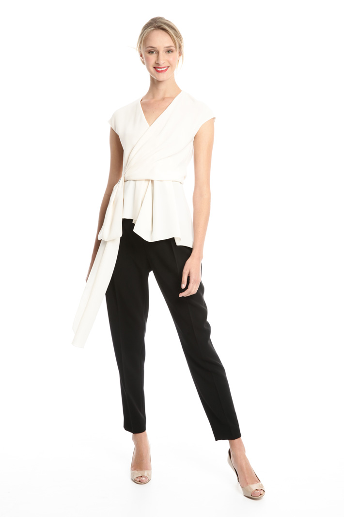 Top incrociato in cady Fashion Market Top incrociato in cady Fashion Market