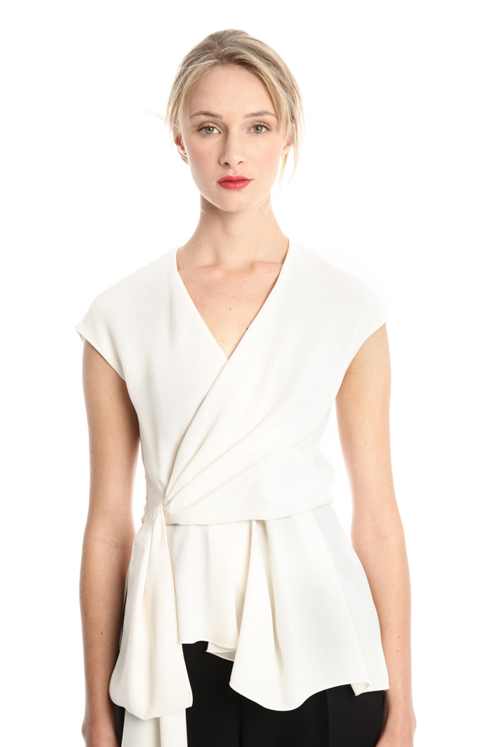 Top incrociato in cady Fashion Market Top incrociato in cady Fashion Market