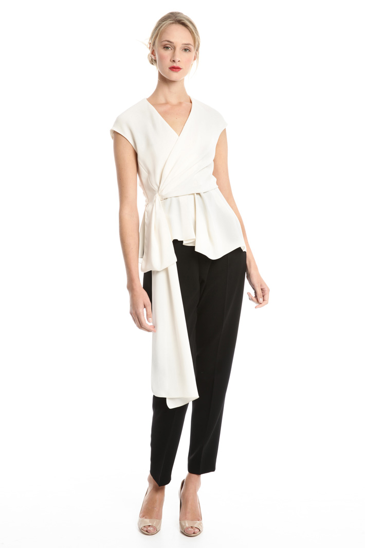 Top incrociato in cady Fashion Market Top incrociato in cady Fashion Market