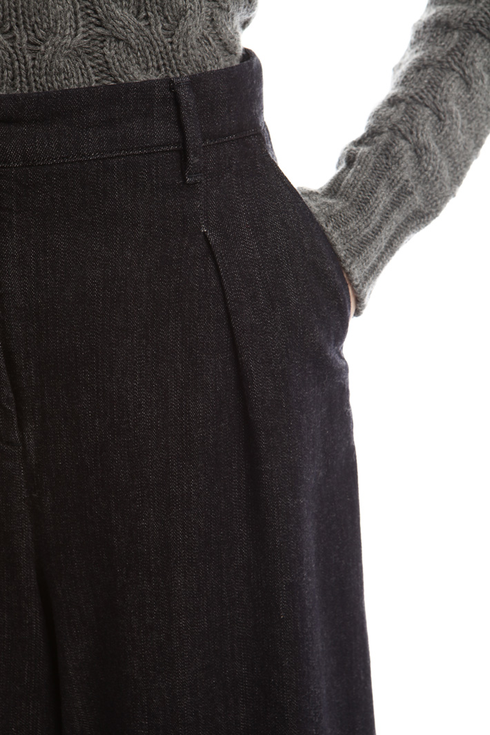 Pantaloni svasati in denim Fashion Market Pantaloni svasati in denim Fashion Market