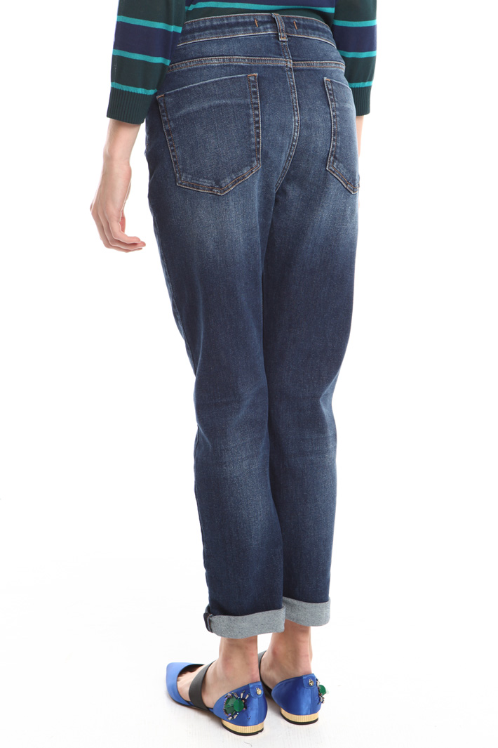 Jeans a sigaretta con risvolti Fashion Market Jeans a sigaretta con risvolti Fashion Market