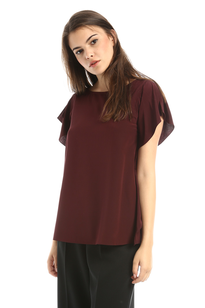 Top in crepe de chine Fashion Market Top in crepe de chine Fashion Market
