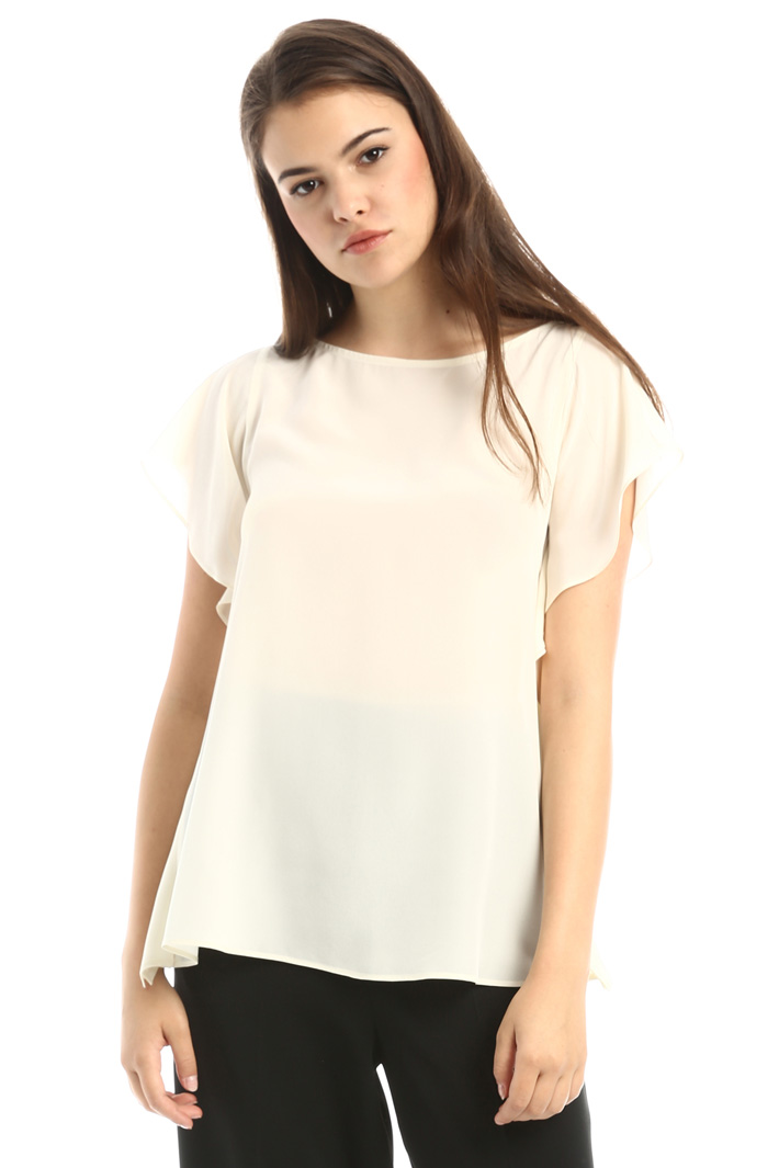Top in crepe de chine Fashion Market Top in crepe de chine Fashion Market