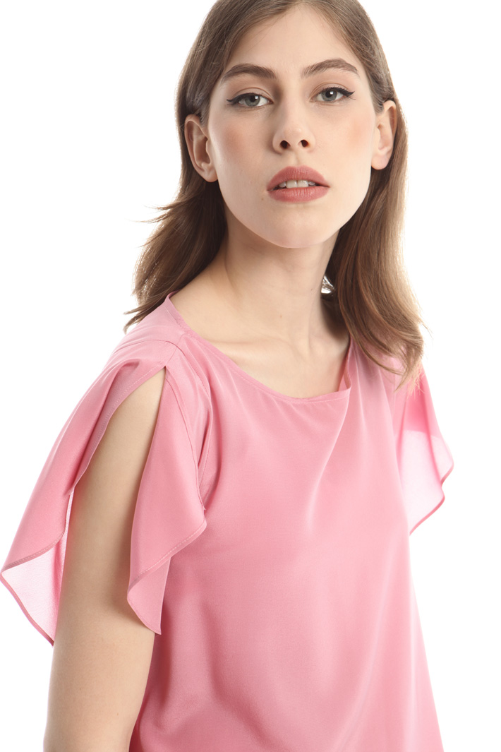 Top in crepe de chine Fashion Market Top in crepe de chine Fashion Market