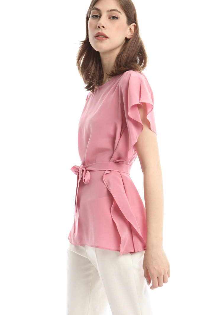 Top in crepe de chine Fashion Market Top in crepe de chine Fashion Market