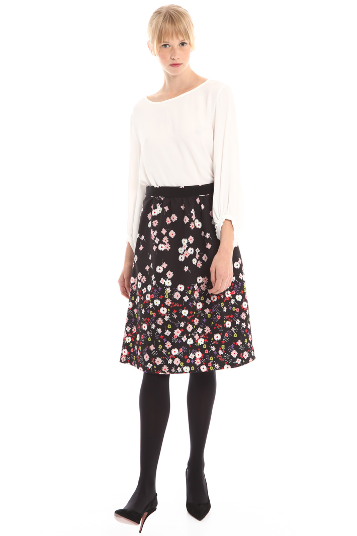 Blusa in crepe misto seta Fashion Market Blusa in crepe misto seta Fashion Market