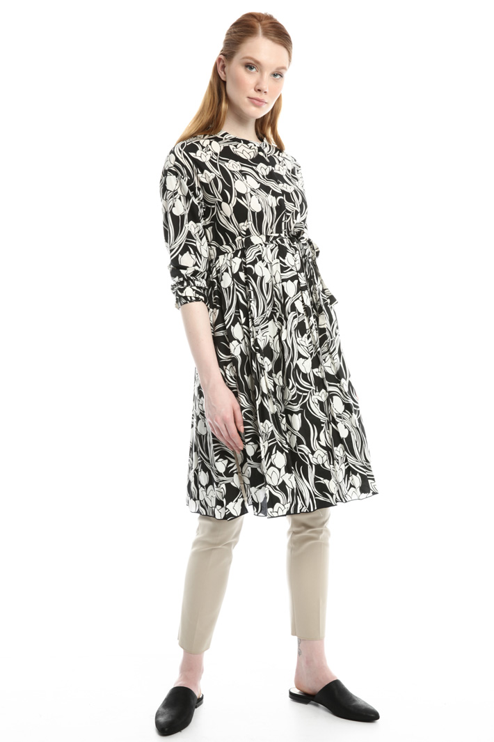 Chemisier in cotone stampato Fashion Market Chemisier in cotone stampato Fashion Market
