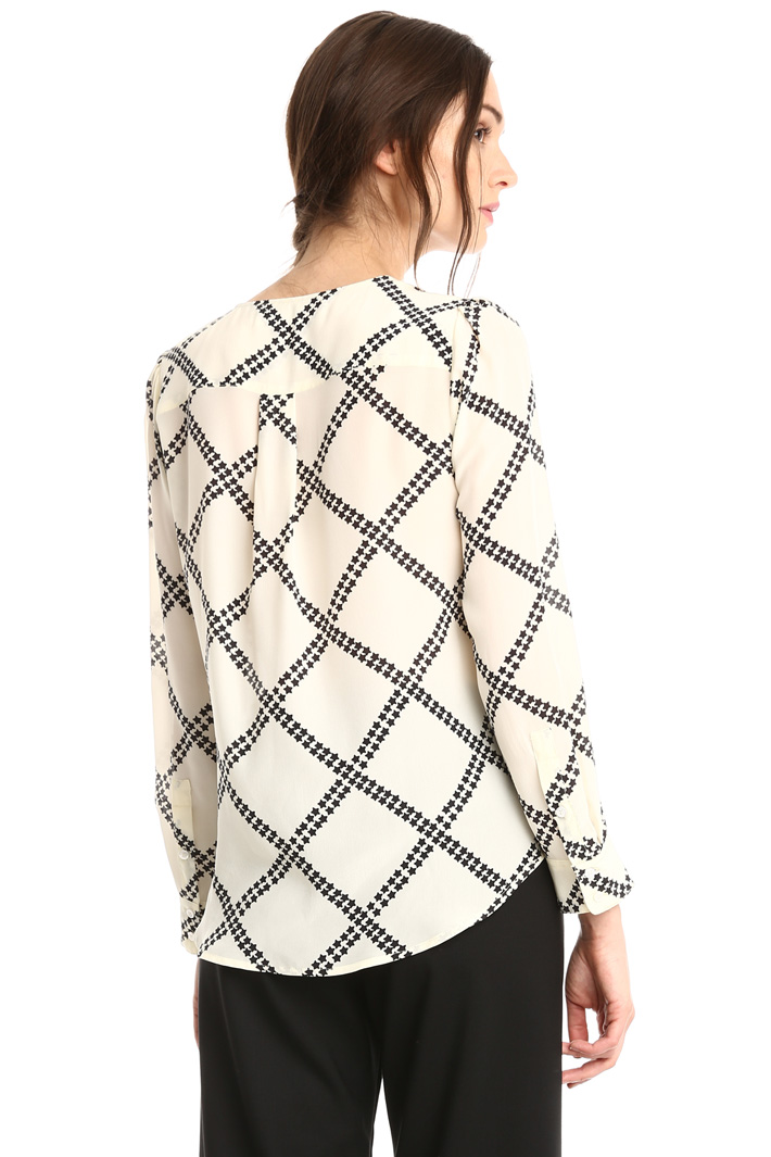 Blusa in seta stampata Fashion Market Blusa in seta stampata Fashion Market
