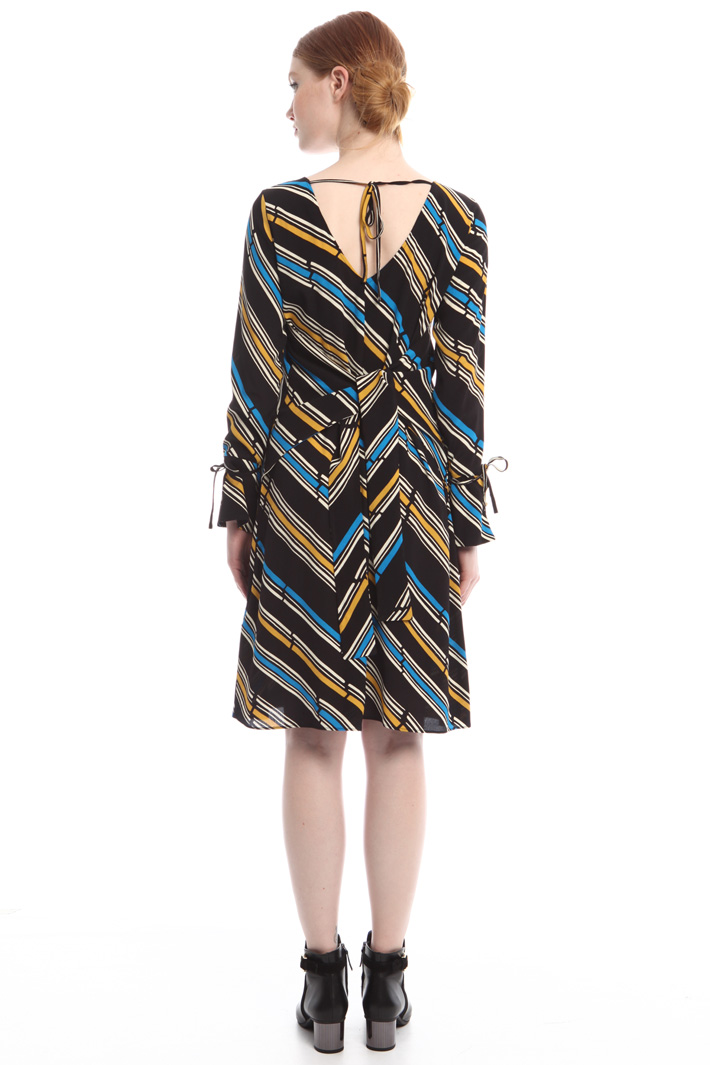 Abito crepe stampato Fashion Market Abito crepe stampato Fashion Market
