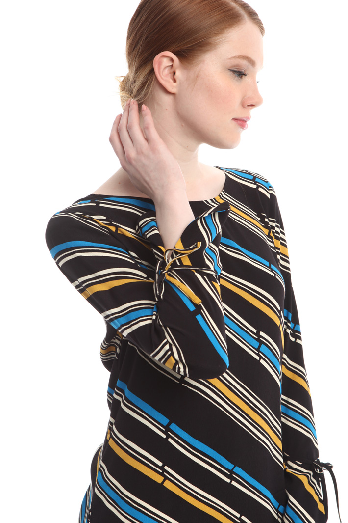 Abito crepe stampato Fashion Market Abito crepe stampato Fashion Market